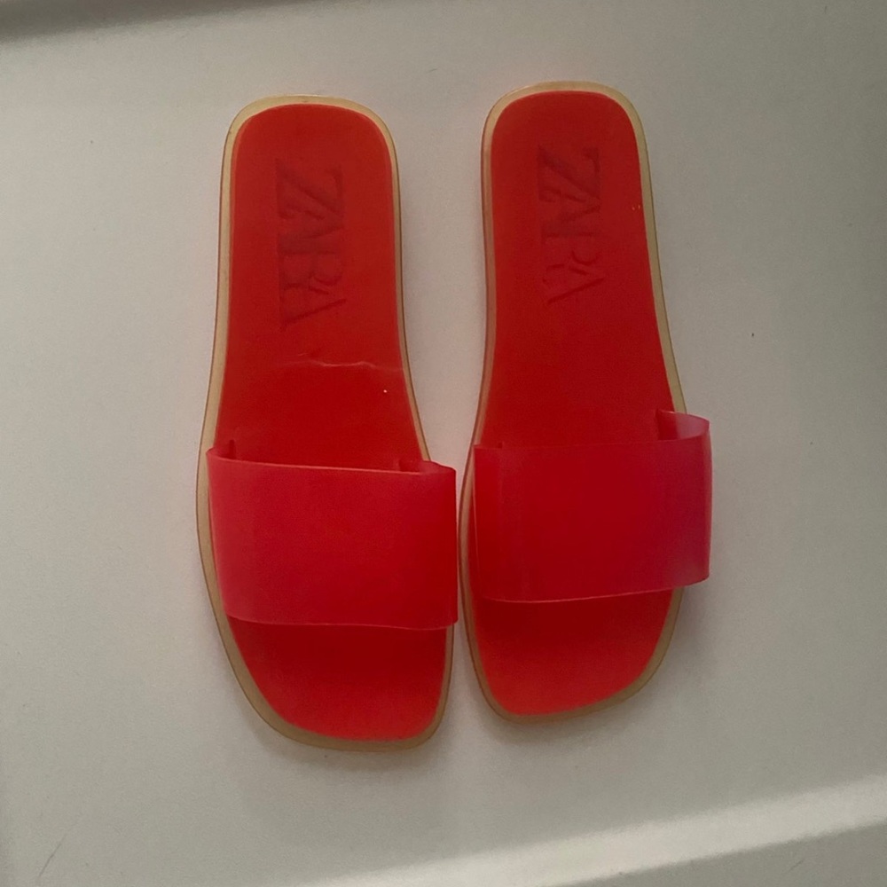Zara pink sandals